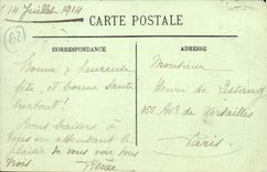 Boulogne on Sea - Seen from of the Beach high tide CPA has