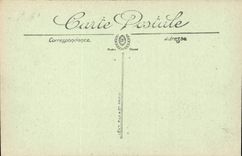 Touquet Paris Strand - ein Schutz aus Bohrgerat CPA heraus