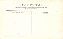 Touquet Paris Strand - die Stunde des Bades - CPA