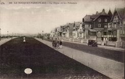 Touquet Paris Strand - die Verdammung und die Rasen - CPA