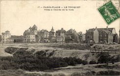 Touquet Paris Strand - Villesa Hereinkommen des Bohrgerats - CPA