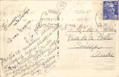 Touquet Paris Strand - konigliche Pikardie - CPA