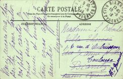 Touquet Paris Strand - das Bohrgerat auf Banken von Cauche - CPA