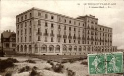 Touquet Paris Strand - atlantisches Hotel - CPA