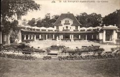 Touquet Paris Strand - das Kasino - CPA