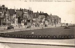 Touquet Paris Strand - die Verdammung und die Rasen - CPA
