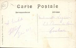 Carency - the Great War 1914 - Ruins of the Topart Mill - CPA