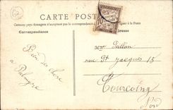 Auchy Bassee - the Church - CPA