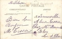 Blangerval Blangermont Old woman Street - Children - CPA