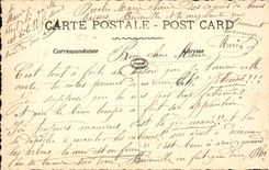 Berck Beach - the Place of the Church - CPA