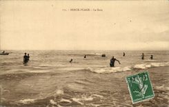 Berck Beach - the Bath - CPA