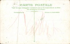 Berck Beach - the Street Carnot - horse - horse ass donkey - CPa 