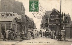Berck Beach - the Street of the Sea - Frame - CPA