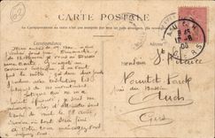 Laventie - Street of in love one - CPA