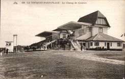 Touquet Paris Beach - the Racecourse - CPA