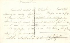 Touquet Paris Strand - Ansicht - CPA