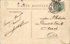 Saint Omer - Un Coin du Jardin Public CPA 