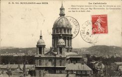 Boulogne auf Meer - Kathedrale CPA