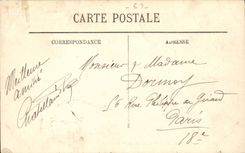 Boulogne auf Meer - Ansicht des Hafens CPA (Unterwasserunterseeboot)