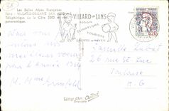 Villards de Lans - the Beautiful French Alps - Cable car of the Dimension - CPA