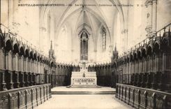 Neuville suos Montreuil - Chartreuse - Interior of the Vault - CPA