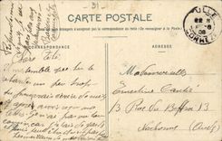 Toulouse - L'Avenue et L'Allee Lafayette - Vues du Square CPA