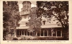 Toulouse - Le Cloitre du Musee et la Tour des Augustins - CPA 