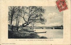 Toulouse - Les Bords de la Garonne et Pont Saint Michel - CPA 