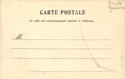 Luchon - und das Tal - gesehenes Thatched Hauschen - CPA