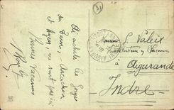 Saint Happy - Road of Marignac - the Pond of Saint Happy - CPA