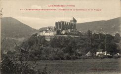 Saint Bertrand de Comminges - Together of the Cathedral and Village CPA