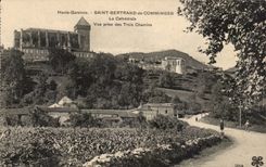 Saint Bertrand de Comminges - the Cathedral - Seen from of Three Ways CPA