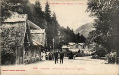 Luchon - Refreshment bar of Pre and Thermal baths - CPA