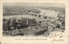 Toulouse - Vue Generale prise de l'Eglise de la Dalbade - CPA 