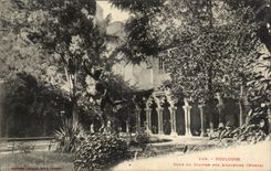 Toulouse - Cour - Cloitre des Augustins - CPA 