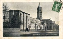 Toulouse - Basilique de Saint Sernin et Colegiale - CPA 