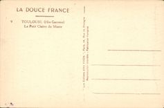 Toulouse - Le Petit Cloitre du Musee - CPA 