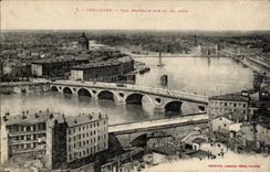 Toulouse - Vue Generale sur la Garonne - CPA 