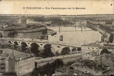 Toulouse - Vue Panoramique sur la Garonne - CPA 