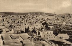 Israel - Bethlehem - Bethlehem in full sun CPA