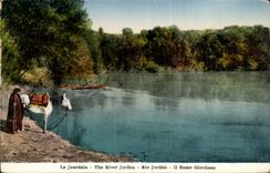 Israel - The Jordan To rivet - the Jordan - Rio Jordan - horse - horse - CPA