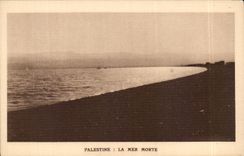 Israel - Palestine - the Dead Sea - The Dead Sea - Todes Meer - CPA