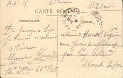 Lyon - Brucke von Ainay Antiquaille und von Fourviere - CPA