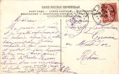 Lyon - Museum von Lyon - Tabelle - Kunst - deutsche Schule - gestorben an der Jungfrau - CPA