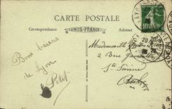 Lyon - Park des Goldkopfes - der Erfrischungsstab und der See - Boot - Boot - Schwane - Schwane - CPA