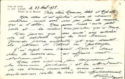 Lyon - Gaumen der Borse - CPA