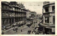 Lyon - Place of Cordeliers - Stock Exchange - tamway - CPA