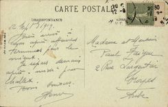 Lyon - Bartholdi Brunnen - CPA