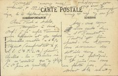 Lyon - Eingang des Parks des Goldkopfes und des Denkmales der Legionaries von der Rhône - Kind - CPA