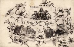 Lyon - Hello Lyon - Souvenir - CPA